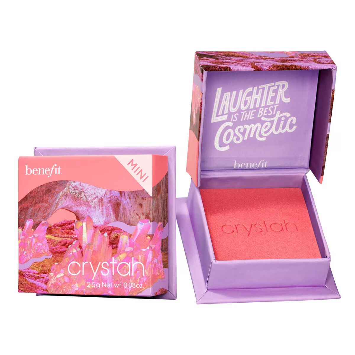 Benefit Mini Box Powder Blush Crystah (Rubor En Polvo)
