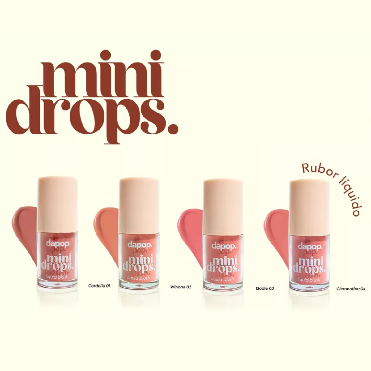 Dapop Mini Drops Blush