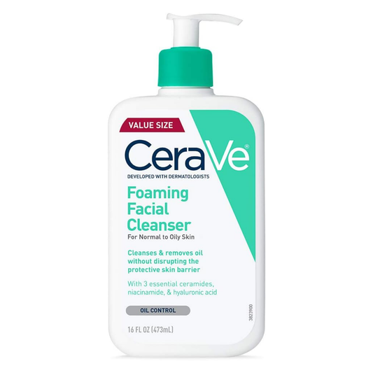 Cerave Limpiador Facial De Espuma 473ml