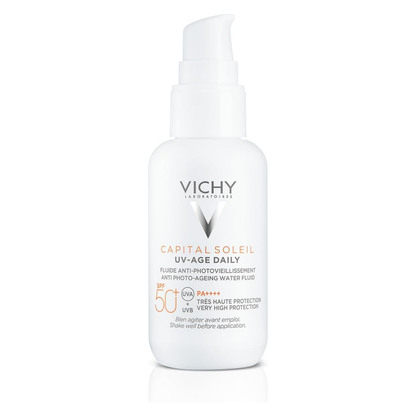 Vichy Capital Soleil Protector Solar Facial Uv Age Daily Anti Edad Fps50+ 40Ml